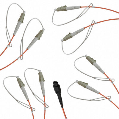 1062835203 by Molex - FIBER OPTIC CBL LC-MTP DUPLEX 5M