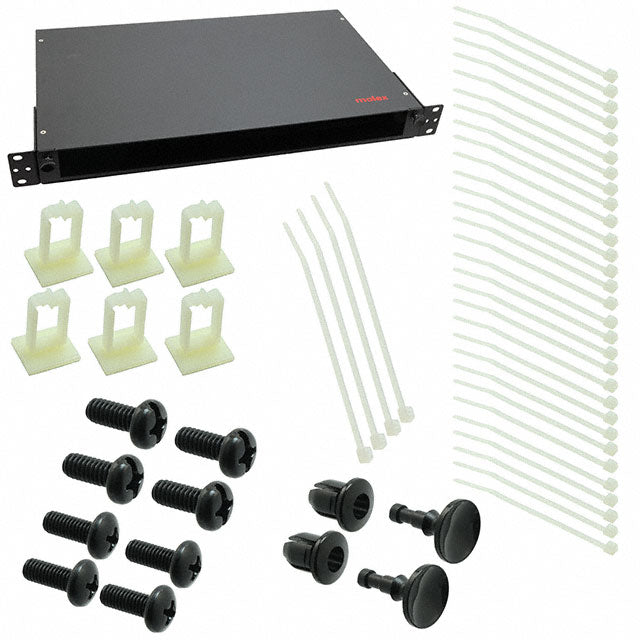 1064800100 by Molex - 1U RACK MOUNT FOR 3 LGX CASSETTE