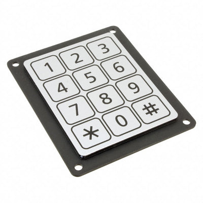 1068.1012.1110001 by SCHURTER Inc. - SWITCH KEYPAD 12 KEY 0.02A 50V