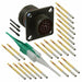 D38999/20WC35SN by Amphenol Aerospace Operations - CONNECTOR RECPT FMALE 22POS GOLD CRIMP