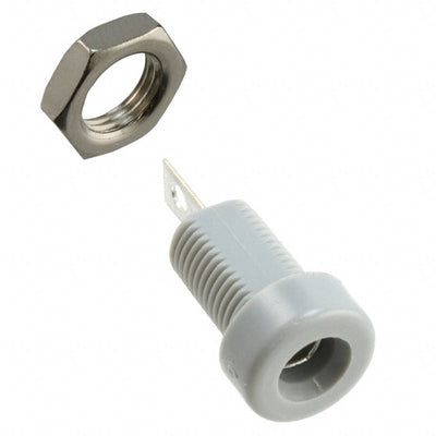 108-0913-001 by Cinch Connectivity Solutions Johnson - CONNECTOR BANANA JACK SLDR TABS GRAY