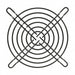 109-049H by Sanyo Denki America Inc. - 80MM FAN GUARD BLACK