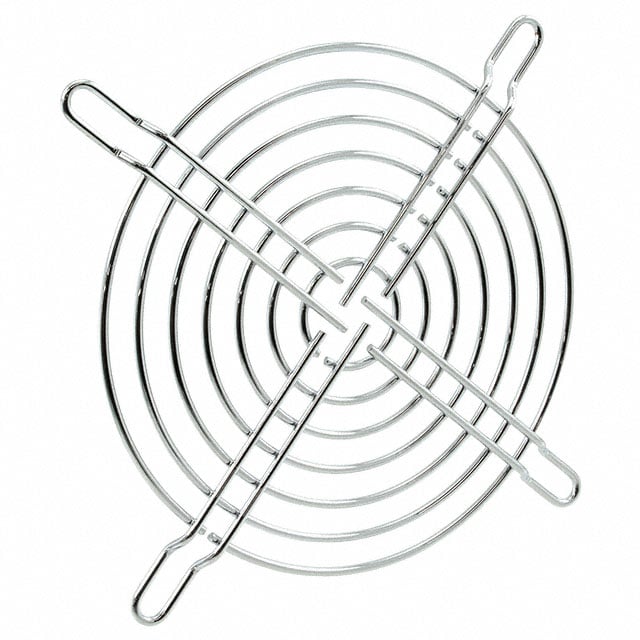 109-1104 by Sanyo Denki America Inc. - 150MM ROUND FAN GUARD SILVER