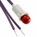 1090A1-28V by Visual Communications Company - VCC - INDICATOR NEON RED 28V PNL MNT