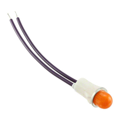 1090A3-28V by Visual Communications Company - VCC - INDICATOR INCAND AMBER PANEL MNT