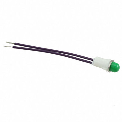 1090A5-28V by Visual Communications Company - VCC - INDICATOR INCAND GREEN PANEL MNT