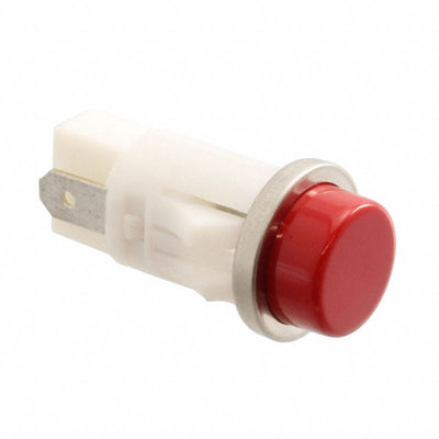 1090QC1-12V by Visual Communications Company - VCC - LAMP RED 1/2"" HOLE PNL MNT 12V
