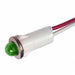 1091M5-125VAC by Visual Communications Company - VCC - LED IND LIGHT GREEN 125V SNAPFIT