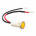 1092D3-250VAC by Visual Communications Company - VCC - INDICATOR PMI AMBER .5"" SEMI DOM