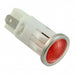 1092QD1-28V by Visual Communications Company - VCC - LED PMI, RED, SEMI-DOME, 28V, 3/