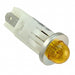 1092QM3-12V by Visual Communications Company - VCC - LED PMI, AMBER, SMALL DOME, 12V