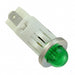 1092QM5-12V by Visual Communications Company - VCC - LED PMI, GREEN, SMALL DOME, 12V