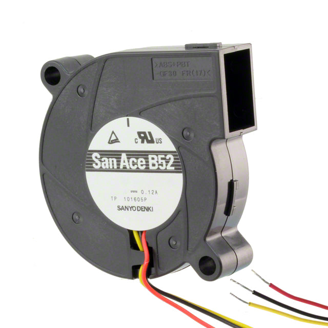 109BC12GC7-1 by Sanyo Denki America Inc. - FAN BLOWER 51X15MM 12VDC WIRE