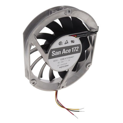 109E4724H401 by Sanyo Denki America Inc. - FAN AXIAL 172X25.4MM 24VDC WIRE