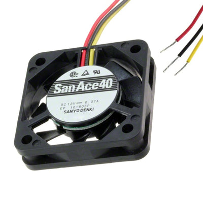 109P0405H901 by Sanyo Denki America Inc. - FAN AXIAL 40X10MM BALL 5VDC WIRE