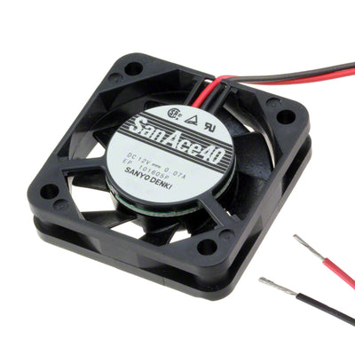 109P0412H902 by Sanyo Denki America Inc. - FAN AXIAL 40X10MM 12VDC WIRE