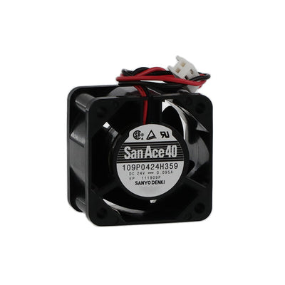 109P0424H359 by Sanyo Denki America Inc. - FAN AXIAL 40X28MM 24VDC
