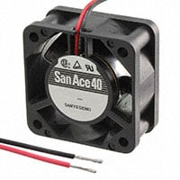 109P0412D602 by Sanyo Denki America Inc. - FAN AXIAL 40X20MM 12VDC WIRE