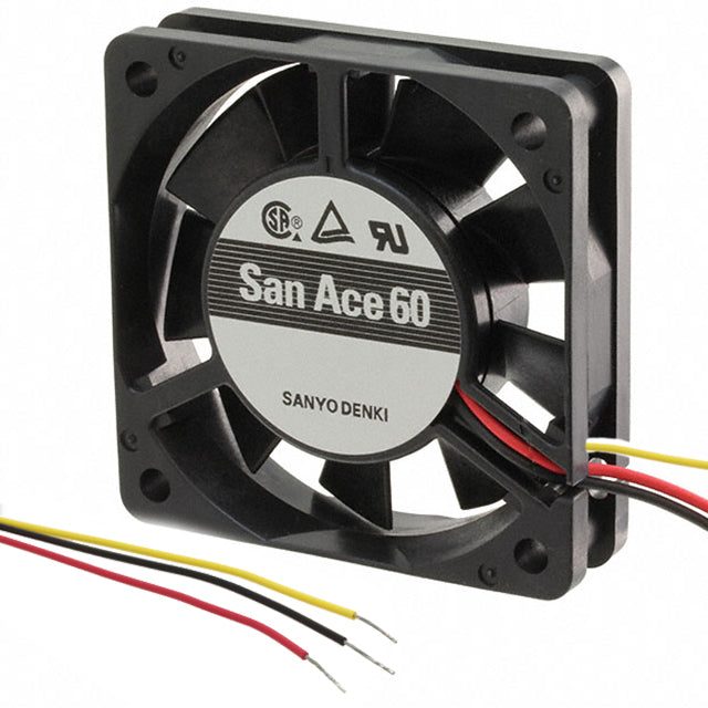 109P0605H701 by Sanyo Denki America Inc. - FAN AXIAL 60X15MM BALL 5VDC WIRE