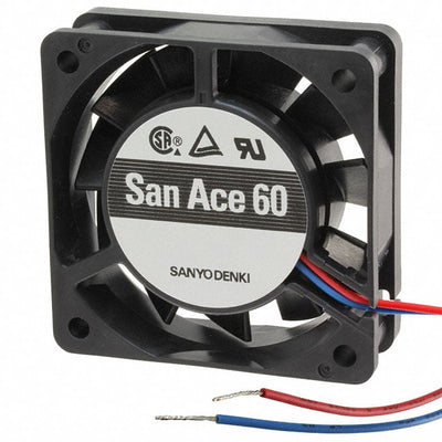 109P0624M602 by Sanyo Denki America Inc. - FAN AXIAL 60X20MM 24VDC WIRE