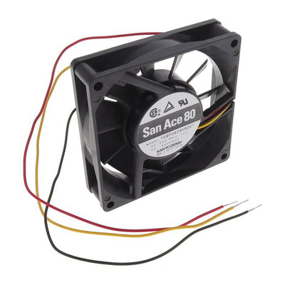 109P0824H6D01 by Sanyo Denki America Inc. - FAN AXIAL 80X20MM 24VDC WIRE