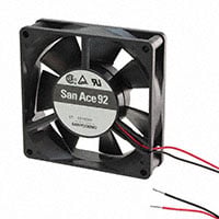 109P0912F402 by Sanyo Denki America Inc. - FAN AXIAL 92X25MM 12VDC WIRE