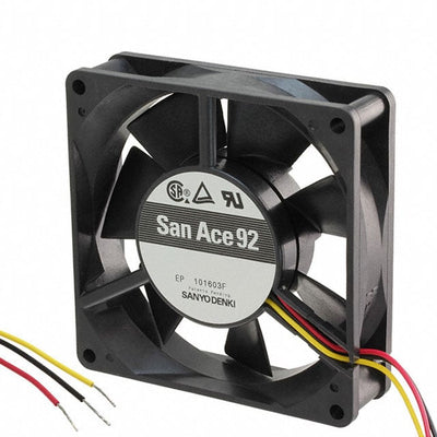 109P0912H4D01 by Sanyo Denki America Inc. - FAN AXIAL 92X25MM 12VDC WIRE
