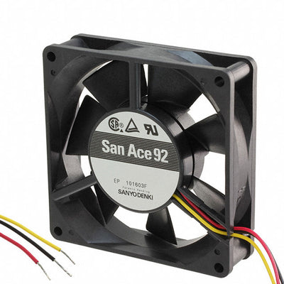 109P0924H401 by Sanyo Denki America Inc. - FAN AXIAL 92X25MM 24VDC WIRE