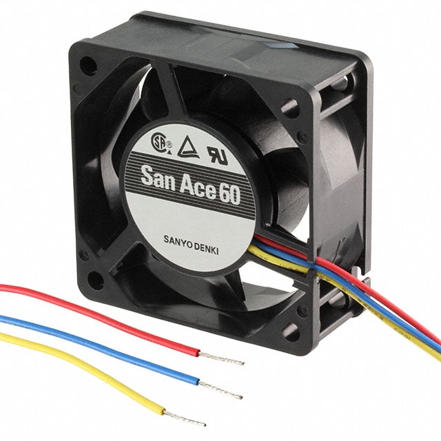 109P0605H702 by Sanyo Denki America Inc. - FAN AXIAL 60X15MM BALL 5VDC WIRE