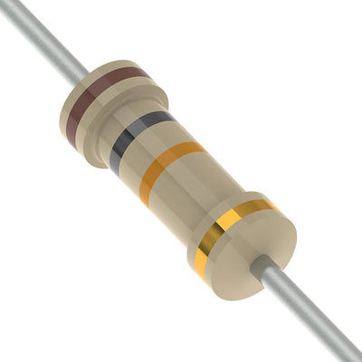 CFR-50JT-52-10K by YAGEO - RESISTOR 10K OHM 5% 1/2W AXIAL