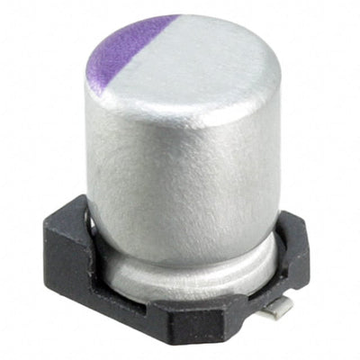 10SVP15M by Panasonic Electronic Components - ALUMIN CAP POLY 15UF 20% 10V SMD