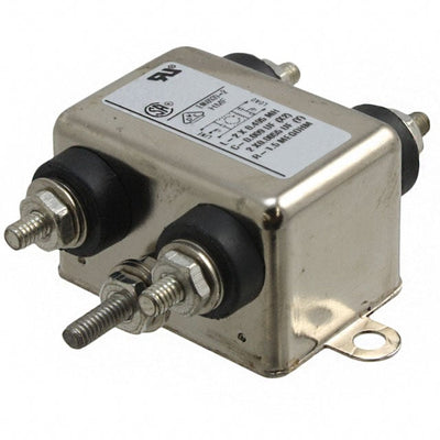 10VB6 by TE Connectivity Corcom Filters - LINE FILTER 250VAC 10A CHASS MNT