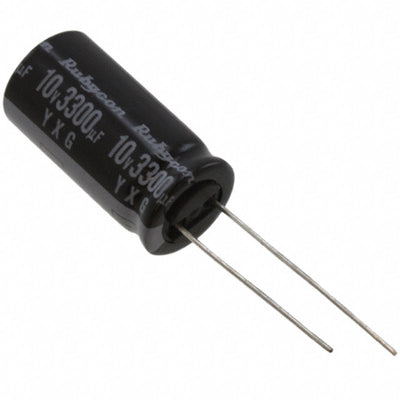 10YXG3300MEFC12.5X25 by Rubycon - ALUMIN CAP 3300UF 20% 10V RADIAL