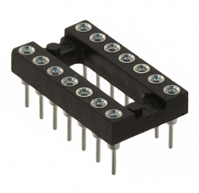 110-41-314-41-001000 by Mill-Max Manufacturing Corp. - CONNECTOR IC DIP SOCKET 14POS GOLD