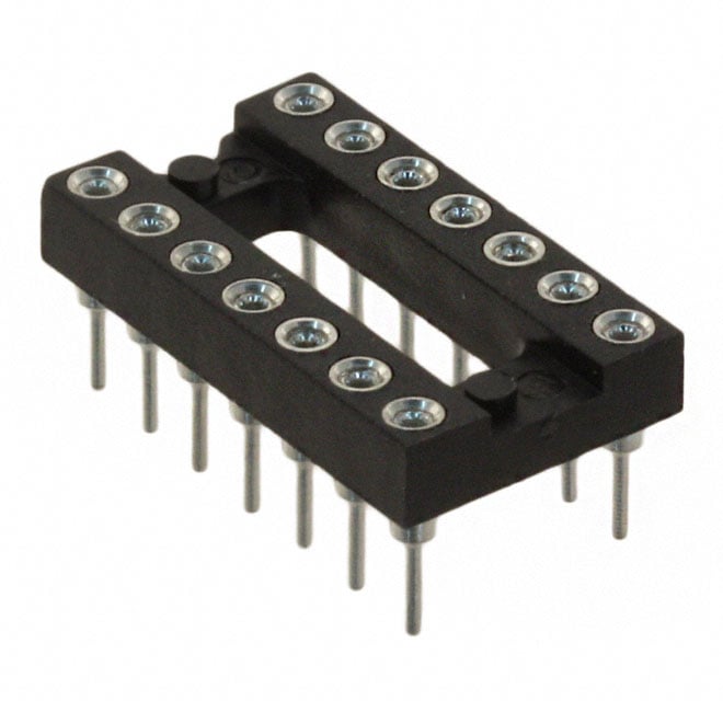 110-91-314-41-001000 by Mill-Max Manufacturing Corp. - CONNECTOR IC DIP SOCKET 14POS GOLD