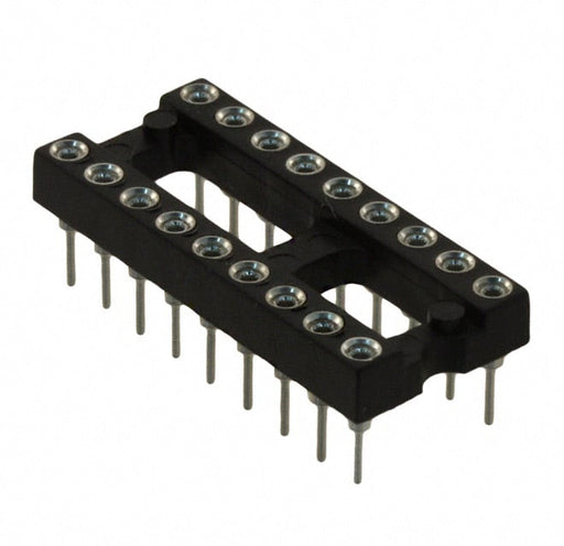 110-13-318-41-001000 by Mill-Max Manufacturing Corp. - CONNECTOR IC DIP SOCKET 18POS GOLD