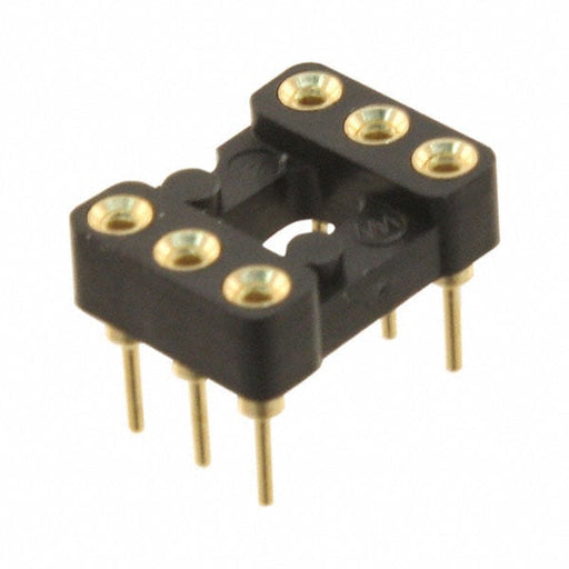 110-13-306-41-001000 by Mill-Max Manufacturing Corp. - CONNECTOR IC DIP SOCKET 6POS GOLD