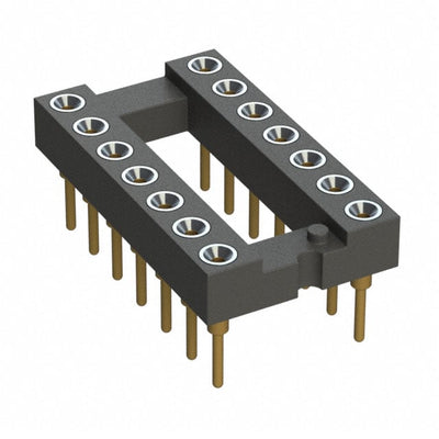 110-13-314-10-001000 by Mill-Max Manufacturing Corp. - CONNECTOR IC DIP SOCKET 14POS GOLD