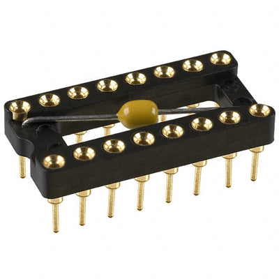 110-13-316-41-801000 by Mill-Max Manufacturing Corp. - CONNECTOR IC DIP SOCKET 16POS GOLD