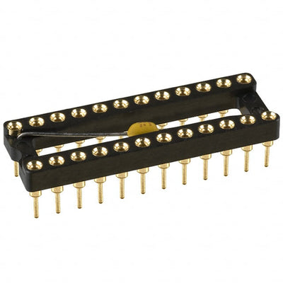 110-13-324-41-801000 by Mill-Max Manufacturing Corp. - CONNECTOR IC DIP SOCKET 24POS GOLD