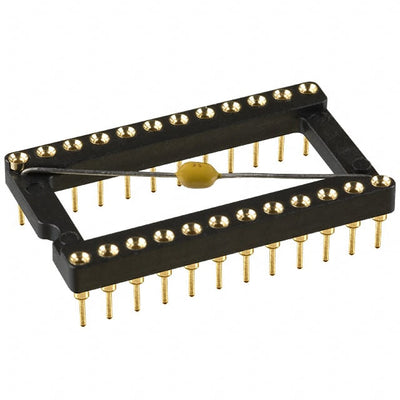 110-13-624-41-801000 by Mill-Max Manufacturing Corp. - CONNECTOR IC DIP SOCKET 24POS GOLD