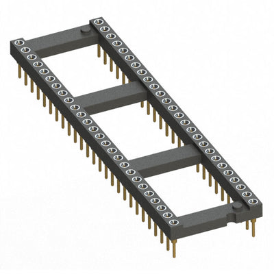 110-13-652-41-001000 by Mill-Max Manufacturing Corp. - CONNECTOR IC DIP SOCKET 52POS GOLD