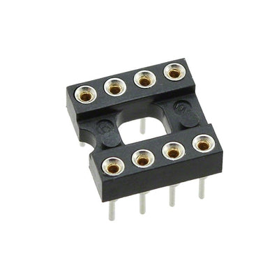 110-41-308-41-001000 by Mill-Max Manufacturing Corp. - CONNECTOR IC DIP SOCKET 8POS GOLD