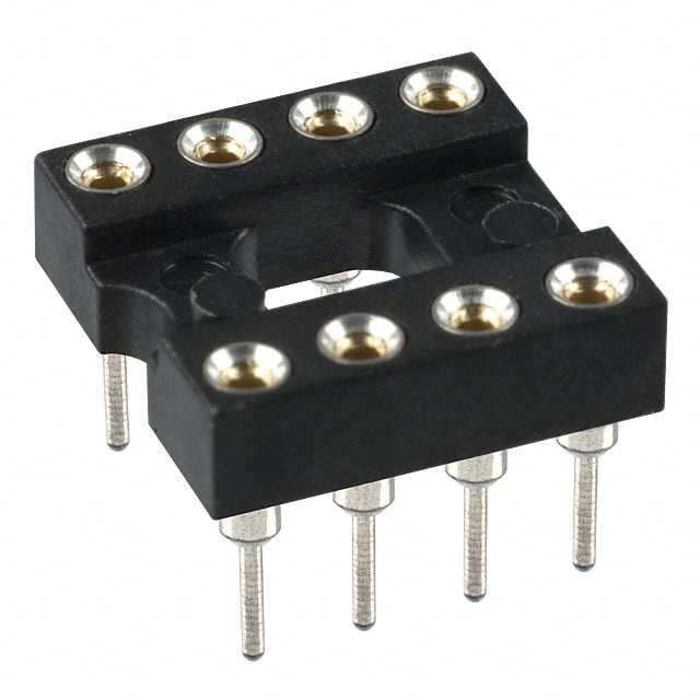 110-91-308-41-001000 by Mill-Max Manufacturing Corp. - CONNECTOR IC DIP SOCKET 8POS GOLD