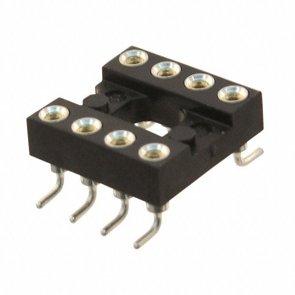 110-93-308-41-105000 by Mill-Max Manufacturing Corp. - CONNECTOR IC DIP SOCKET 8POS GOLD
