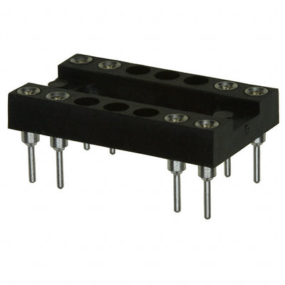 110-43-314-10-002000 by Mill-Max Manufacturing Corp. - CONNECTOR IC DIP SOCKET 14POS GOLD