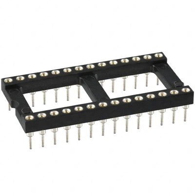 110-43-628-41-001000 by Mill-Max Manufacturing Corp. - CONNECTOR IC DIP SOCKET 28POS GOLD