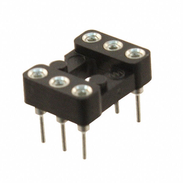 110-43-306-41-001000 by Mill-Max Manufacturing Corp. - CONNECTOR IC DIP SOCKET 6POS GOLD