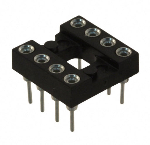 110-99-308-41-001000 by Mill-Max Manufacturing Corp. - CONNECTOR IC DIP SOCKET 8POS TIN-LEAD