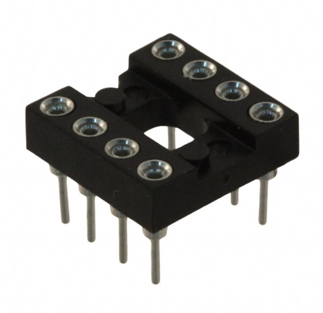 110-99-308-41-001000 by Mill-Max Manufacturing Corp. - CONNECTOR IC DIP SOCKET 8POS TIN-LEAD